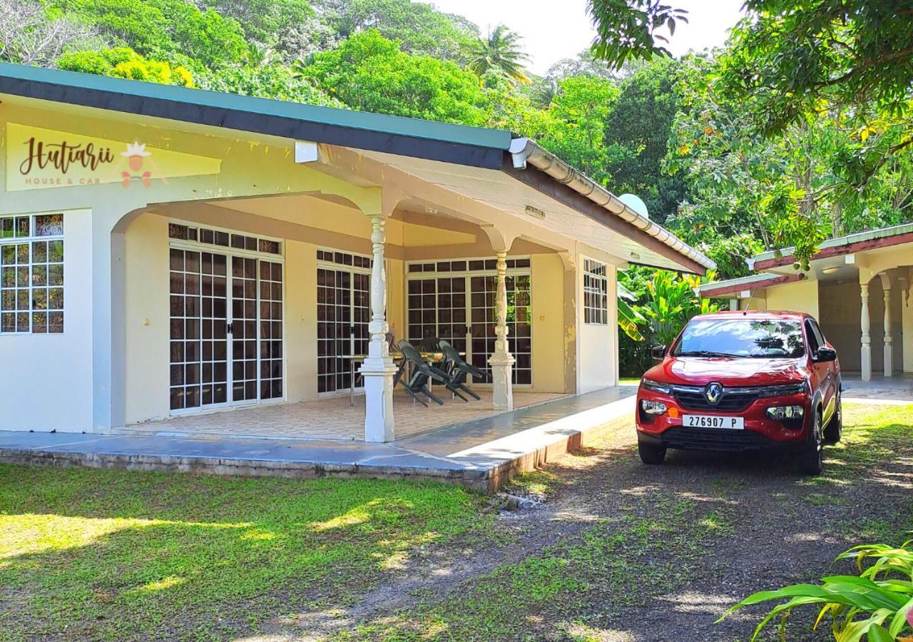 Villa Hutiarii House & Car & Excursions Raiatea Tevaitoa Exterior foto